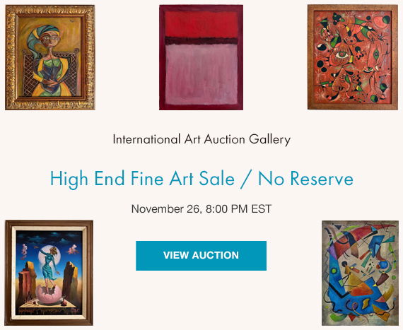 High End Fine Art Sale / No Reserve
