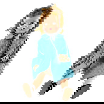 1950s Madame Alexander Cissy Doll in Period Clothing