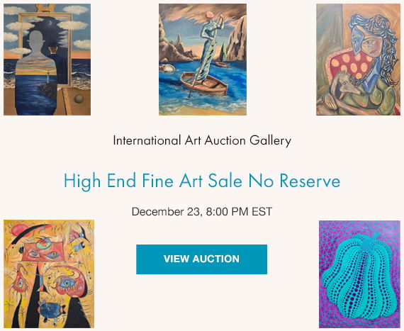 High End Fine Art Sale / No Reserve