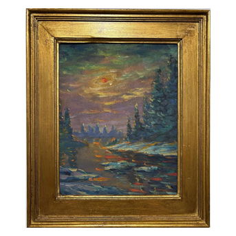 Claude Monet<br>(French, 1840-1926)<br>Oil on Canvas