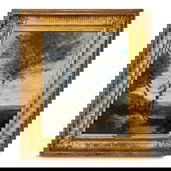 Jean Baptiste-Camille Corot “Le Batelier...” Oil