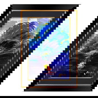 Peter Max, “Summer Storm” Framed One-of-a-Kind Mixed Media